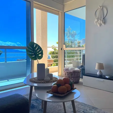 Blue Lagoon Sea View 公寓 Sarandë