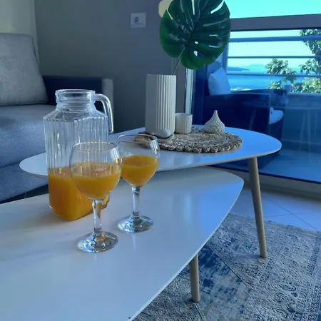 Blue Lagoon Sea View 公寓 Sarandë