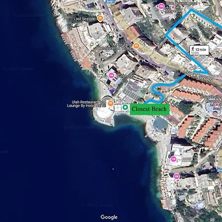 Blue Lagoon Sea View 公寓 Sarandë
